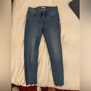 Madewell cropped jeans